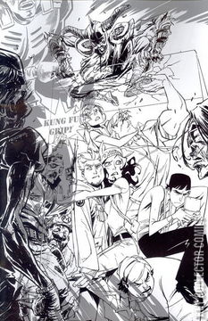 Variant Cover for Fanboys vs. Zombies #4