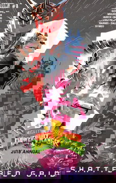 Variant Cover for Mighty Morphin Power Rangers Annual #2018