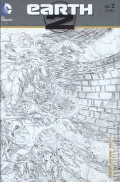 Variant Cover for Earth 2 #2