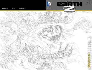 Variant Cover for Earth 2 #3