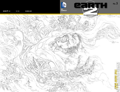 Variant Cover for Earth 2 #3