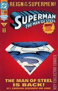Superman: The Man of Steel #22