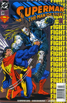 Variant Cover for Superman: The Man of Steel #30