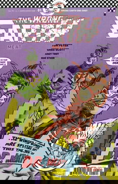 Variant Cover for Wrong Earth: Meat, The #1