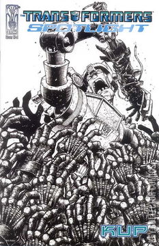 Variant Cover for Transformers Spotlight: Kup #1