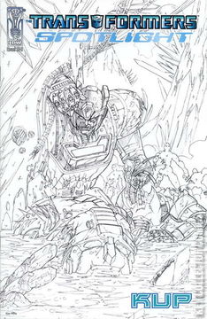 Variant Cover for Transformers Spotlight: Kup #1