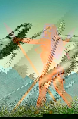 Cavewoman: A Wizard, a Sorceress and Meriem