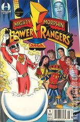 Variant Cover for Mighty Morphin Power Rangers Saga #1