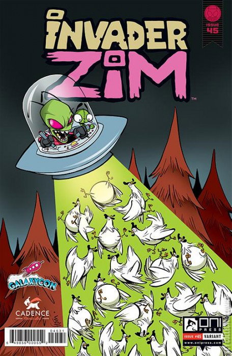 Invader Rim Invader Zim #45 Convention Exclusive Published July 20