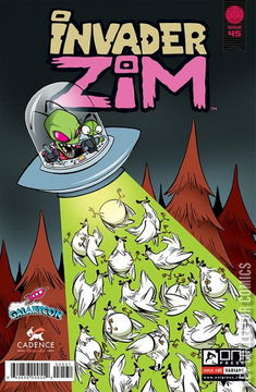 Variant Cover for Invader Zim #45