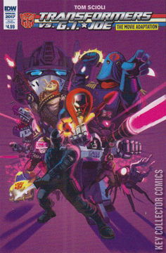 Variant Cover for Transformers vs. G.I. Joe Movie #1