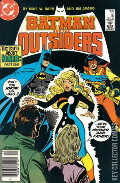 Variant Cover for Batman and the Outsiders #16
