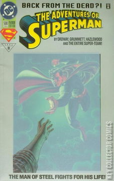 Variant Cover for Adventures of Superman #500
