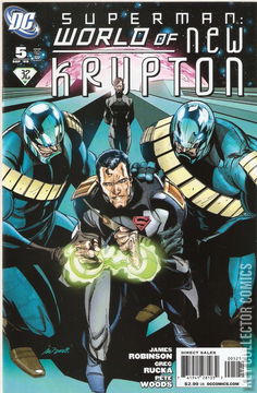 Variant Cover for Superman: World of New Krypton #5