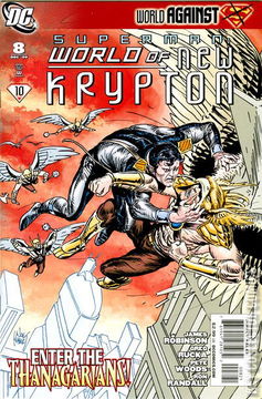 Variant Cover for Superman: World of New Krypton #8