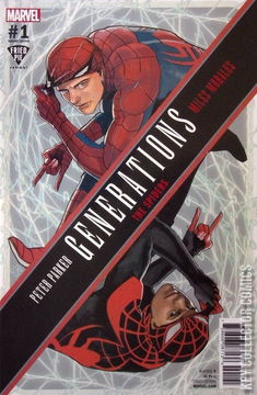 Variant Cover for Generations: Miles Morales Spider-Man & Peter Parker Spider-Man #1