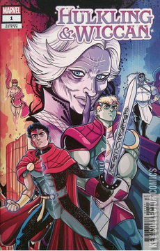 Variant Cover for Hulkling and Wiccan #1