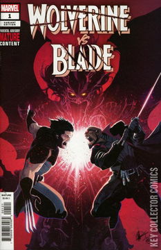 Variant Cover for Wolverine vs. Blade #1