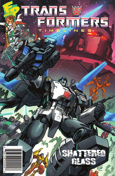 Cover art for Transformers: Timelines #3 