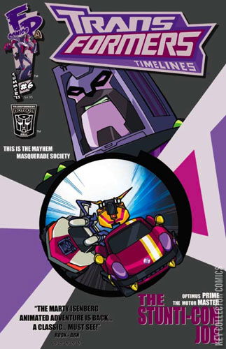 Cover art for Transformers: Timelines #6