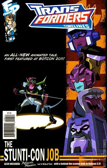 Cover art for Transformers: Timelines #6 