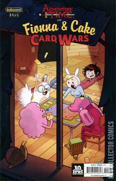 Variant Cover for Adventure Time: Fionna and Cake - Card Wars #4