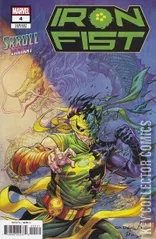 Variant Cover for Iron Fist #4