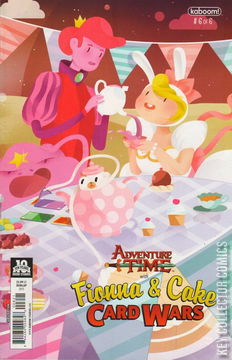 Variant Cover for Adventure Time: Fionna and Cake - Card Wars #6