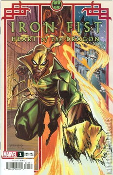 Variant Cover for Iron Fist: Heart of the Dragon #1
