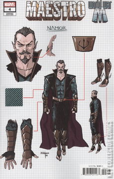 Variant Cover for Maestro: World War M #4