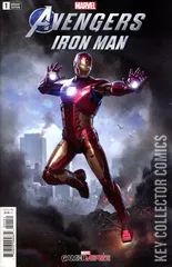 Variant Cover for Marvel's Avengers: Iron Man -Gamerverse #1