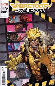 Variant Cover for Sabretooth and the Exiles #2