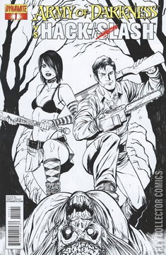 Variant Cover for Army of Darkness vs. Hack / Slash #1