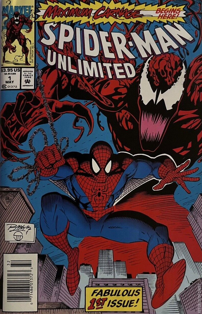 Spider-Man shops Unlimited #1 Maximum Carnage Marvel Comic