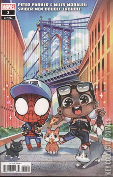 Variant Cover for Spider-Men: Double Trouble #3