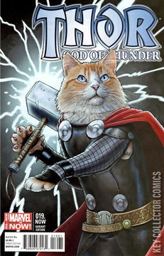 Variant Cover for Thor: God of Thunder #19