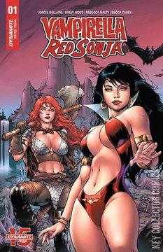 Variant Cover for Vampirella vs. Red Sonja #1