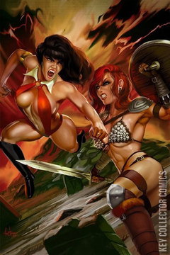 Variant Cover for Vampirella vs. Red Sonja #1