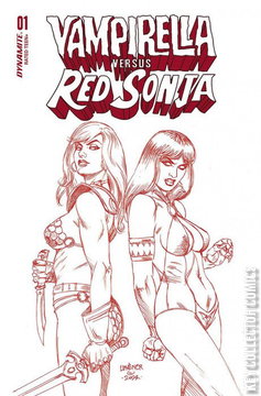 Variant Cover for Vampirella vs. Red Sonja #1