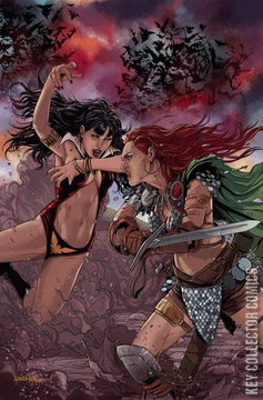 Variant Cover for Vampirella vs. Red Sonja #1