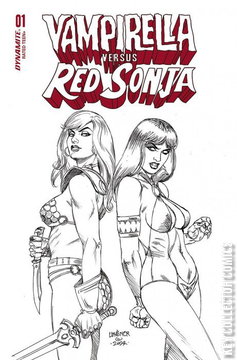 Variant Cover for Vampirella vs. Red Sonja #1