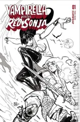 Variant Cover for Vampirella Versus Red Sonja #1