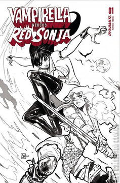 Variant Cover for Vampirella vs. Red Sonja #1