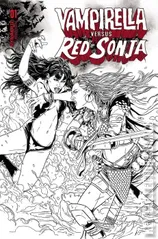 Variant Cover for Vampirella Versus Red Sonja #1
