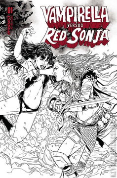 Variant Cover for Vampirella vs. Red Sonja #1