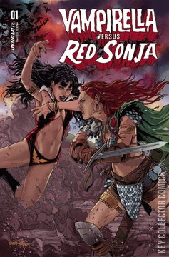 Variant Cover for Vampirella vs. Red Sonja #1