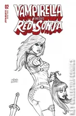 Variant Cover for Vampirella Versus Red Sonja #2