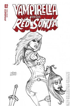 Variant Cover for Vampirella vs. Red Sonja #2