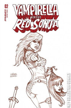 Variant Cover for Vampirella vs. Red Sonja #2