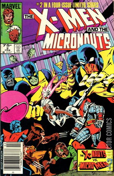 Variant Cover for X-Men and the Micronauts #2